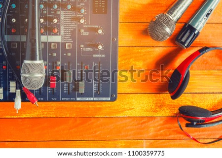 Audio Recording Equipment.