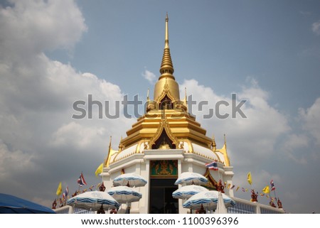 The Temple of Emerald Buddha in  Thailand