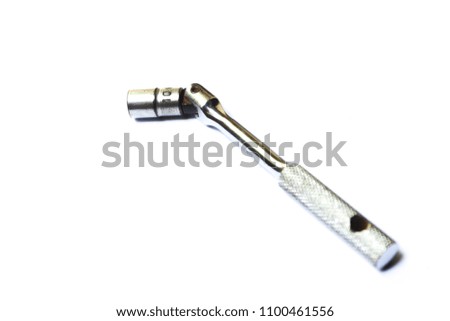 Tools isolated against a white background.