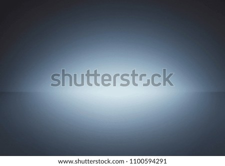 Abstract grey blue with white gradient smooth background empty s