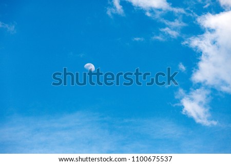 Sky and Moon