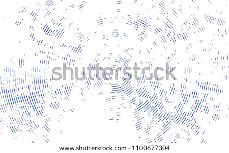 Light BLUE vector layout with flat lines. Shining colored illustration with narrow lines. The pattern can be used as ads, poster, banner for commercial.