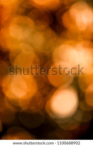 bokeh background blur gold color light