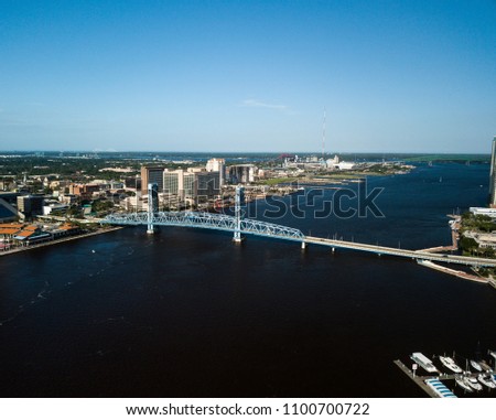 Main Street Bridge Aerial Photography