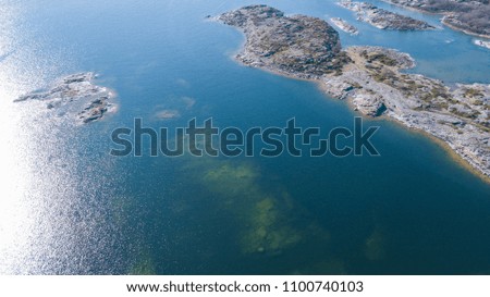 The Finnish Archipelago on day time, near Kökar islands