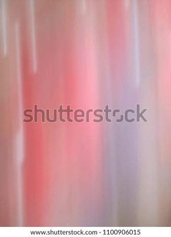 Motion blurred Multicolor City lights with abstract smooth lines. Abstract background of Red, Yellow, Blue, Purple, Orange and Pink color. 