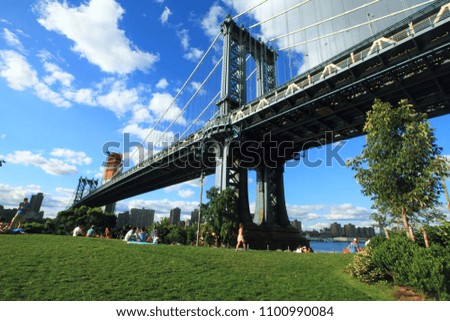 Brooklyn Bridge at daytime