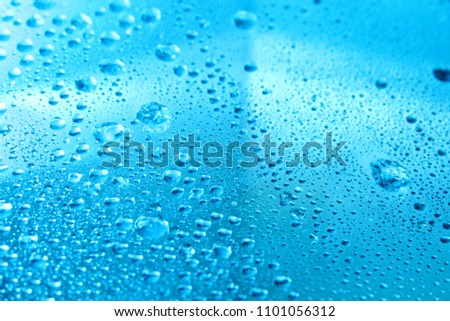 Water surface / Water is a transparent, tasteless, odorless, and nearly colorless chemical substance that is the main constituent of Earth's streams, lakes, and oceans, and the fluids of most living o