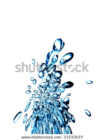 splash isolated (selective DOF); water series D