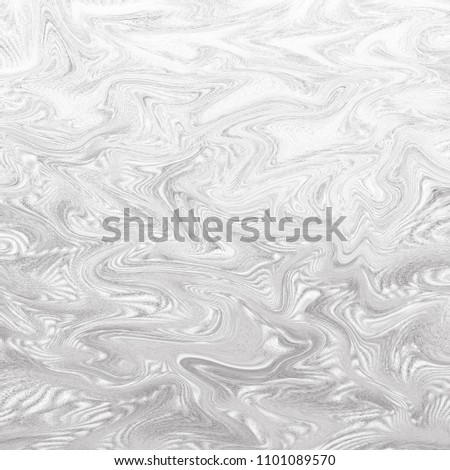 Black and white marble ink texture pattern creative abstract background.