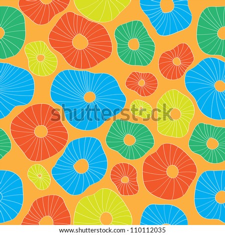 seamless flowers pattern. Can be used for wallpaper, pattern fills, web page background, surface textures.
