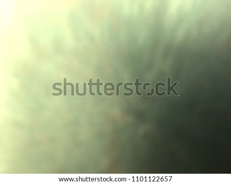 Blur light in green color tone for abstract background