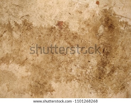 The Grunge of the Concrete surface. Abstract background of Brown, Black and White color. 