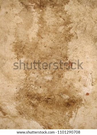 The Grunge of the Concrete surface. Abstract background of Brown, Black and White color. 