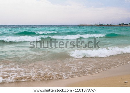 Island of Cyprus. The mediterranean coast.