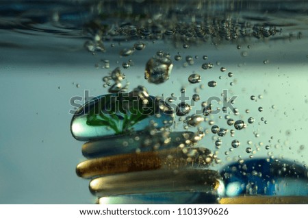 Bubbles and stones