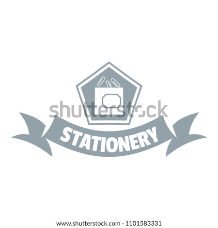 Design stationery logo. Simple illustration of design stationery logo for web