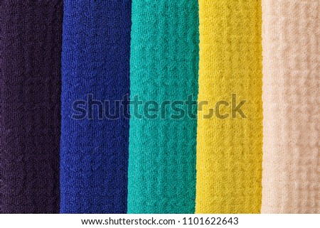background of colorful fabric texture