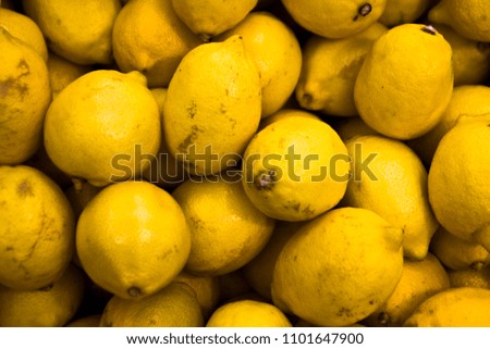 texture of lemon at supermarket shop