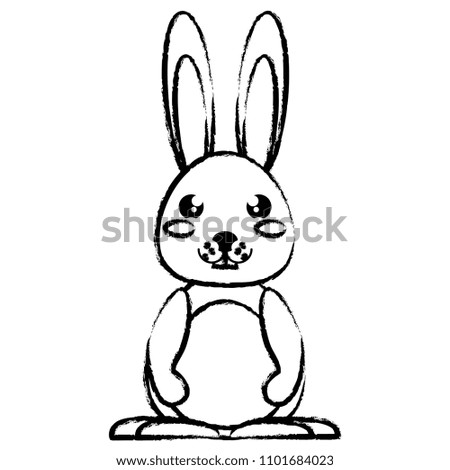Cute rabbit design