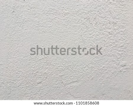 Plaster wall paint white color.