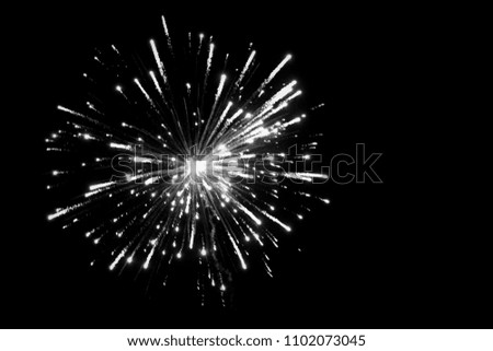 this is picture of firework Cracking.