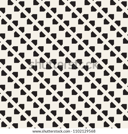 Seamless surface geometric design. Repeating tiles ornament background. Vector symmetric shapes pattern