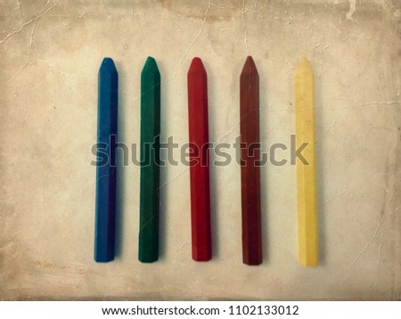Crayons old backgrounds
