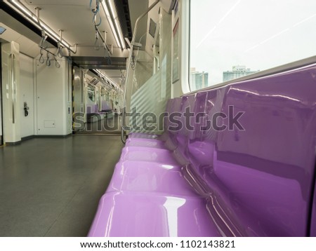 MRT Purple Line in Bangkok, Thailand