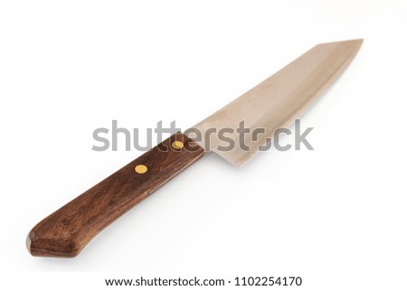 one kitchen knife