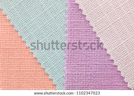 pastel colored fabric texture