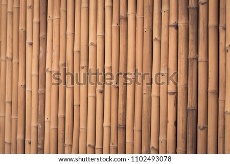 Close-up of bamboo wall, Background, Textures