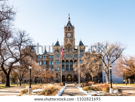 Salt Lake City and County Building in Utah capital