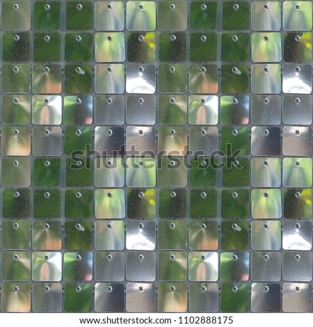 Abstract seamless pattern for designers with reflected fragment of mirror glas on the wall for promo