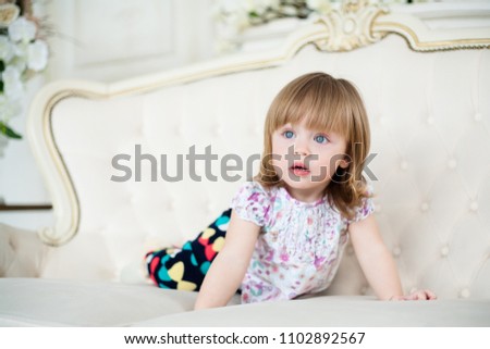Cute little girl portrait