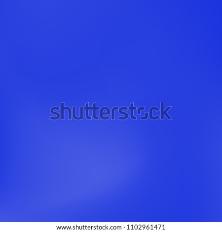 Abstract blue gradient. Blurred abstract background. Soft colors blurry blend. Holographic fresh illustration. Smooth blue texture. Beautiful natural light vector. Holographic soft mesh.