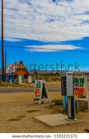 Arizona USA Roadside Stop