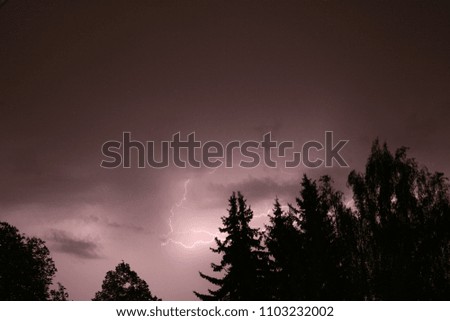lightning in döbeln