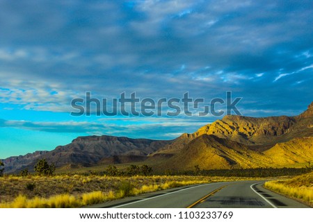 Arizona USA Desert Road - Scenic Road Trip
