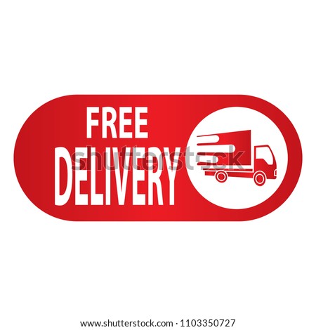 Free delivery label