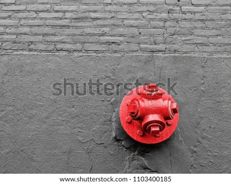 Fire fighters water hydrant 