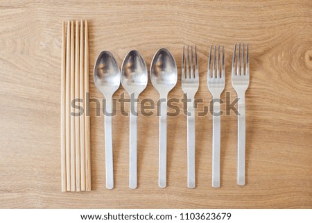 cutlery at home