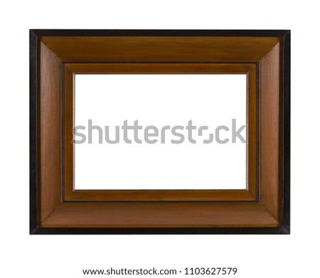 Wooden Frame isolated 