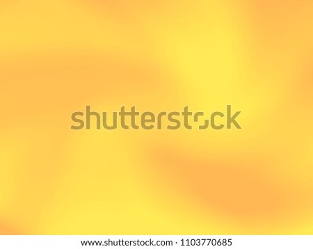 Abstract yellow-orange gradient pattern. Blurred background. Smooth gradient texture color. Vector illustration. Shiny bright website pattern, Web and Mobile Applications, social media,banner header o
