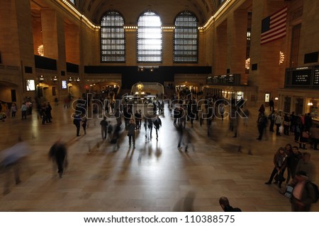 Busy Life in Grand Central Terminal