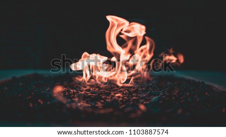 Picture of flames