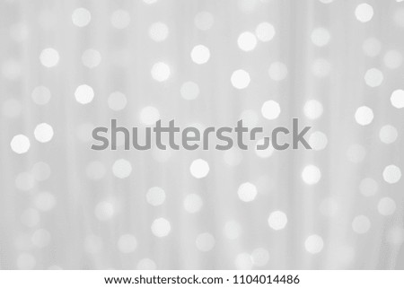 christmas background with bokeh lights and snowflakes 