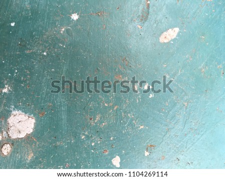 Dirty green cement floor texture