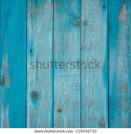 Wooden texture of blue color