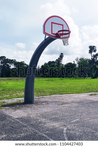 Single Basketball Hoop 